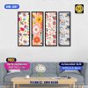 Wall Split Canvas (4 part)-Code557