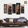 Wall Split Canvas (5 part)-Code625