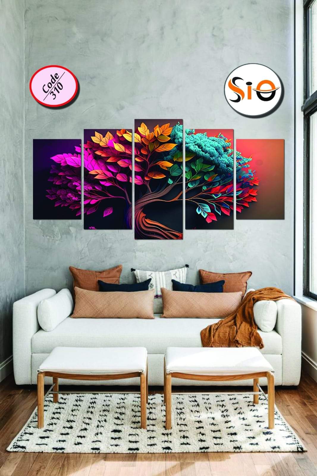 Wall Canvas Code-310