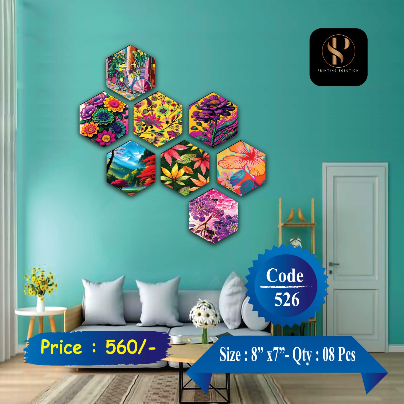 Hexagon code- 526