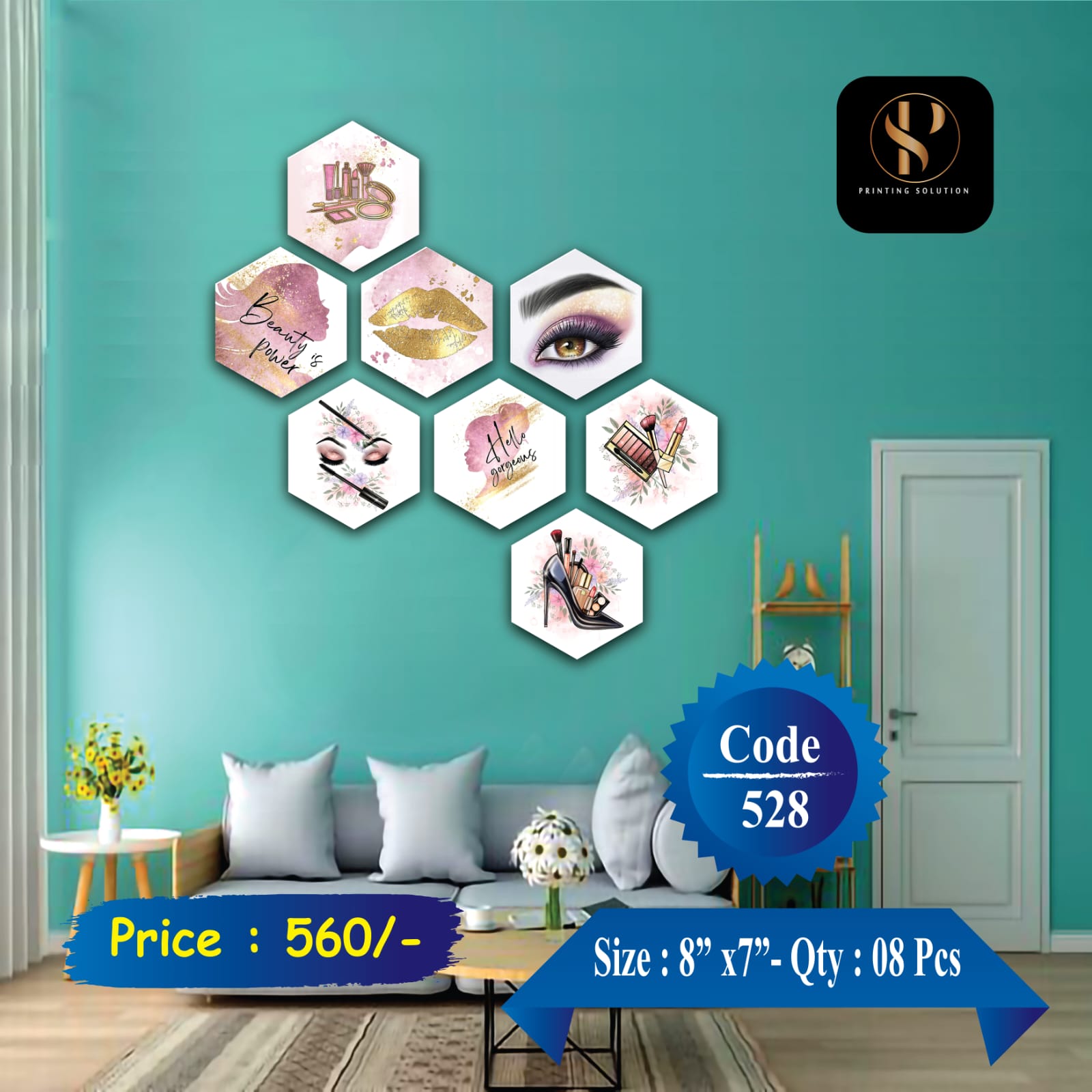 Hexagon code- 528