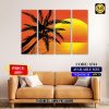 Wall Split Canvas (4 part)-Code S741