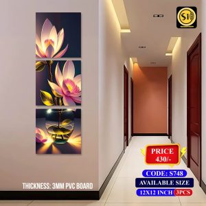 Wall Split Canvas (3 part)-Code S748