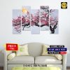 Wall Split Canvas (5 part)-Code S771